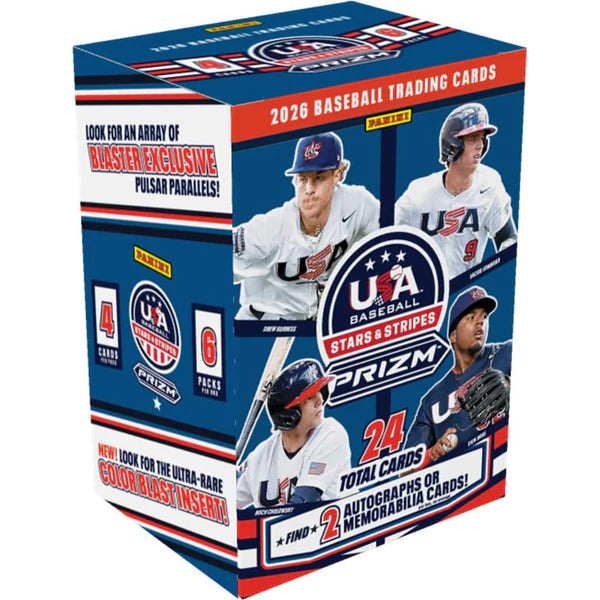 2026 Panini Stars and Stripes Prizm Baseball Blaster