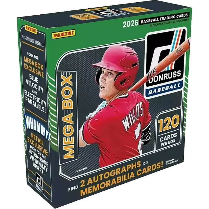 2026 Panini Donruss Baseball Mega Box