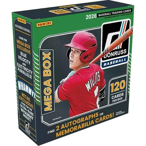 2026 Panini Donruss Baseball Mega Box