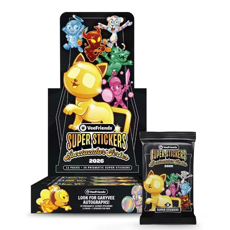 2026 Vee Friends Super Stickers Spectacular Series Hobby Box