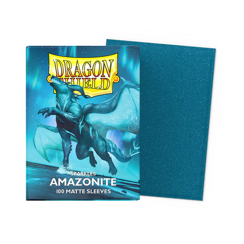 Dragon Shield: Dual Matte Sleeve - Amazonite 100Ct