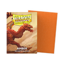 Dragon Shield: Matte Sleeve - Amber Orange 100Ct