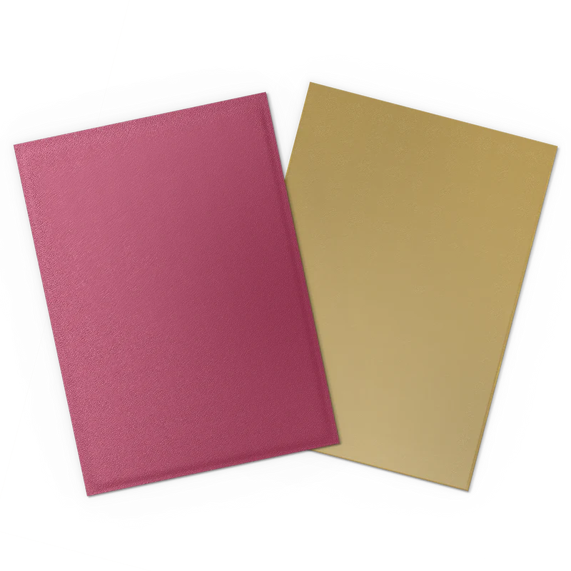 Dragon Shield: Dual Matte Sleeve - Pomegranate & Gold 100Ct
