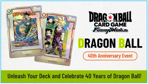 HPW Dragon Ball Fusion World 40th Anniversary Vol 2 Tournament Ticket - November