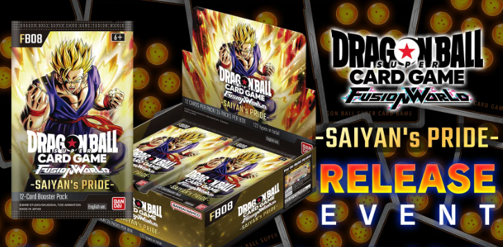 HPW Dragon Ball Fusion World - FB08 Release Event Tournament Ticket - December