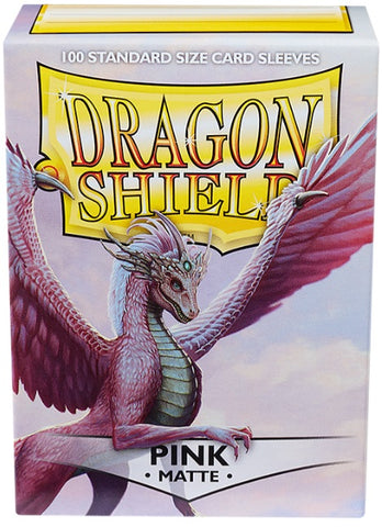 Dragon Shield: Matte Sleeve - Pink 100Ct