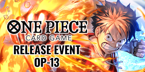 HPW One Piece OP-13 Carrying on his will Release Event (SEALED) Tournament Ticket - November