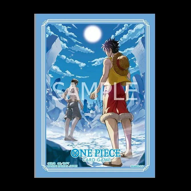 Bandai: 70ct Card Sleeves - Luffy and Ace