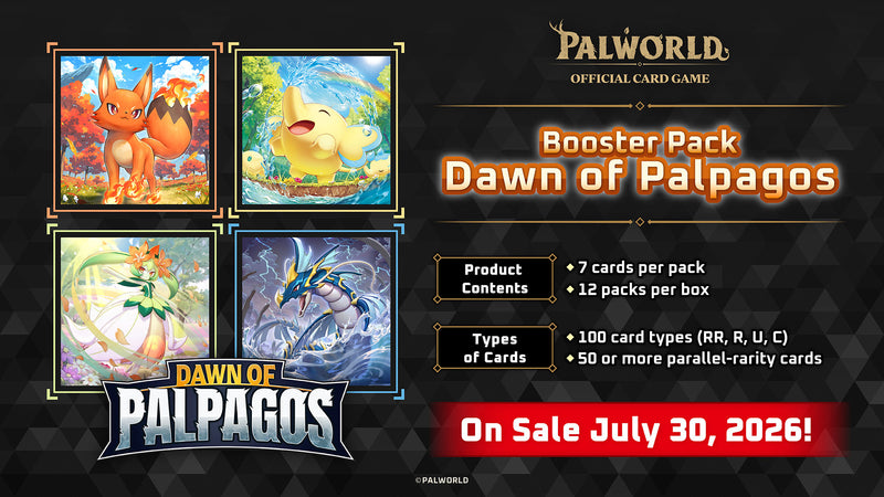 Palworld Dawn of Palpagos - Booster Box