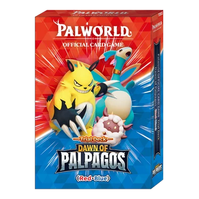Palworld Dawn of Palpagos - Red Blue Trial Deck