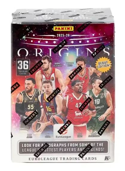 2026 Panini Origins Euroleague Basketball H2 Box