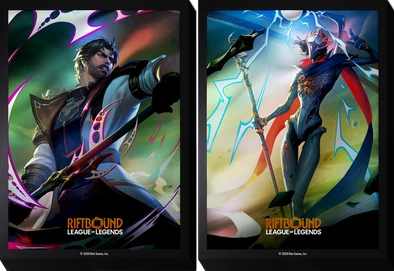 Riftbound Vendetta Art Sleeves - Jayce vs Viktor (50/50CT)