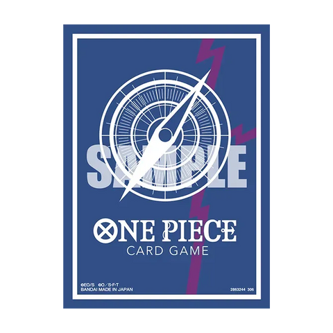 Bandai: 70ct Card Sleeves - Standard blue ver. Rocks.D.Xebec (Volume 16)