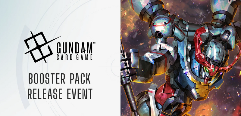 HPW Gundam GD02 Booster Pack Release Event (SEALED) Tournament Ticket - October
