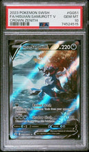 PSA 10 - Crown Zenith - Hisuian Samurott V