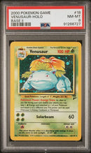 PSA 8 - Base Set 2 - Venusaur Holo