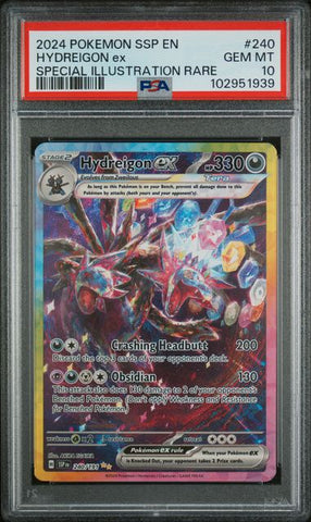 PSA 10 - Surging Sparks - Hydreigon EX #240
