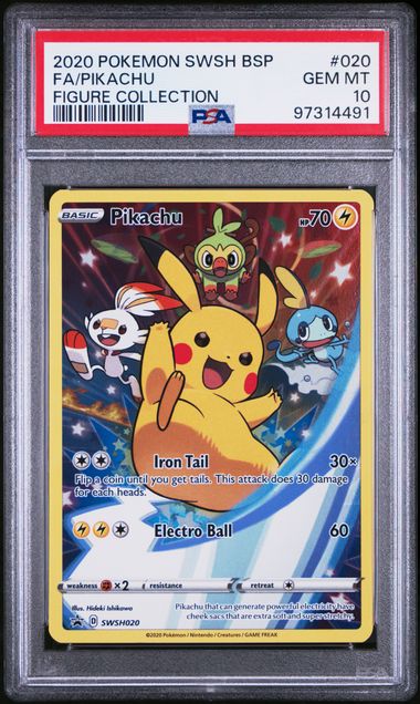 PSA 10 - Figure Collection - FA Pikachu