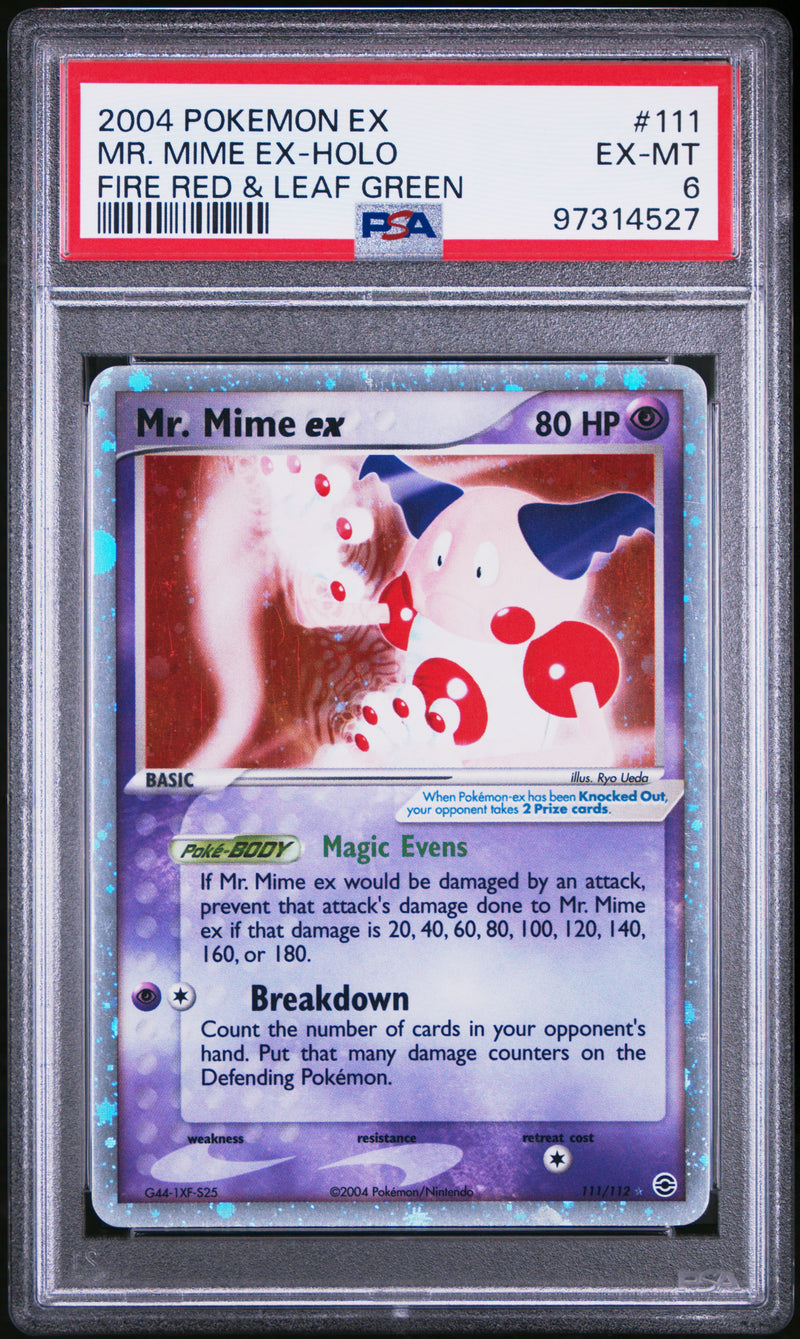 PSA 6 - Mr. Mime EX - Holo