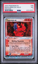 PSA 7 - Magcargo Ex - Holo - Dragon