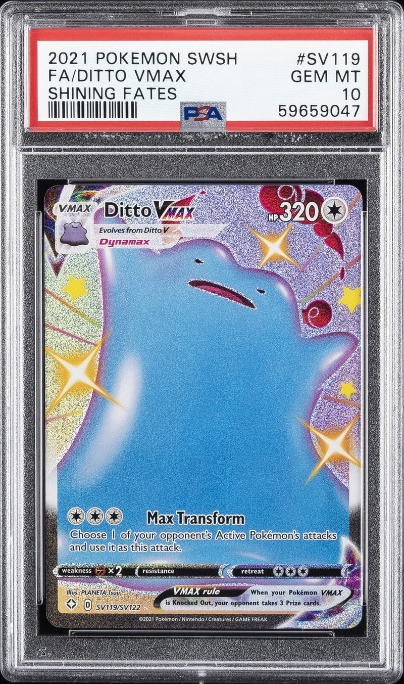 PSA 10 - Shining Fates - Ditto VMAX