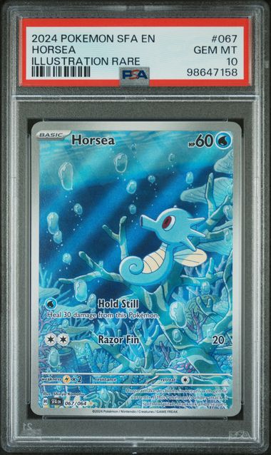 PSA 10 - Shrouded Fable - Horsea