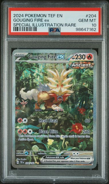 PSA 10 - Temporal Forces - Gouging Fire ex -