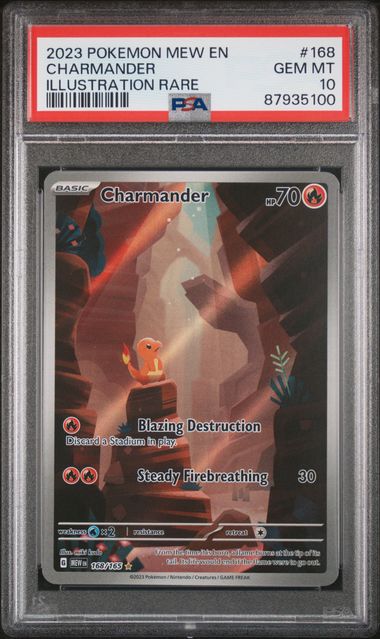 PSA 10 - Pokemon 151 - Charmander