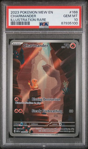 PSA 10 - Pokemon 151 - Charmander #168