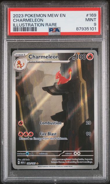 PSA 9 - Pokemon 151 - Charmeleon