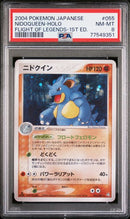 PSA 8 - Flight of Legends 1st Edition - Nidoqueen Holo