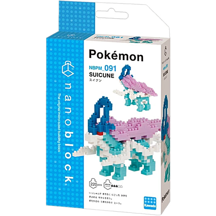 NANOBLOCK POKEMON SUICUNE