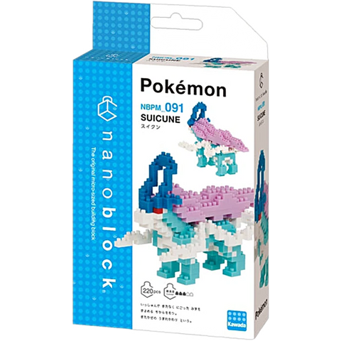 NANOBLOCK POKEMON SUICUNE