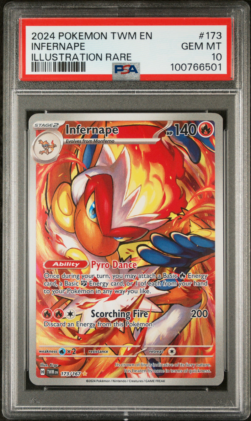 PSA 10 - Twilight Masquerade - Infernape