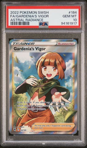 PSA 10 - Astral Radiance - Gardenia's Vigor #184
