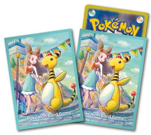 Pokemon Japan - Deck Shield - Mandarin Orange (Jasmine & Ampharos)