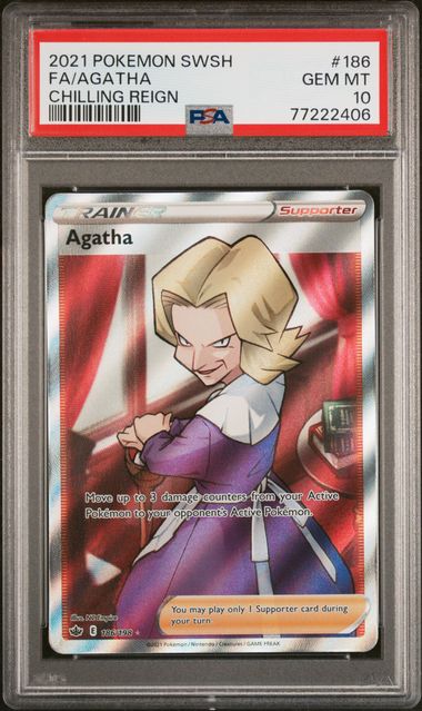 PSA 10 - Chilling Reign - Agatha