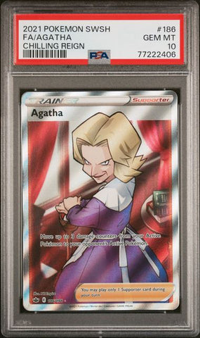 PSA 10 - Chilling Reign - Agatha #186