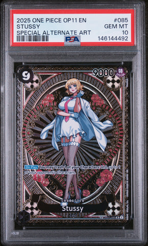 PSA 10 - A Fist of Divine Speed - Stussy SP #085