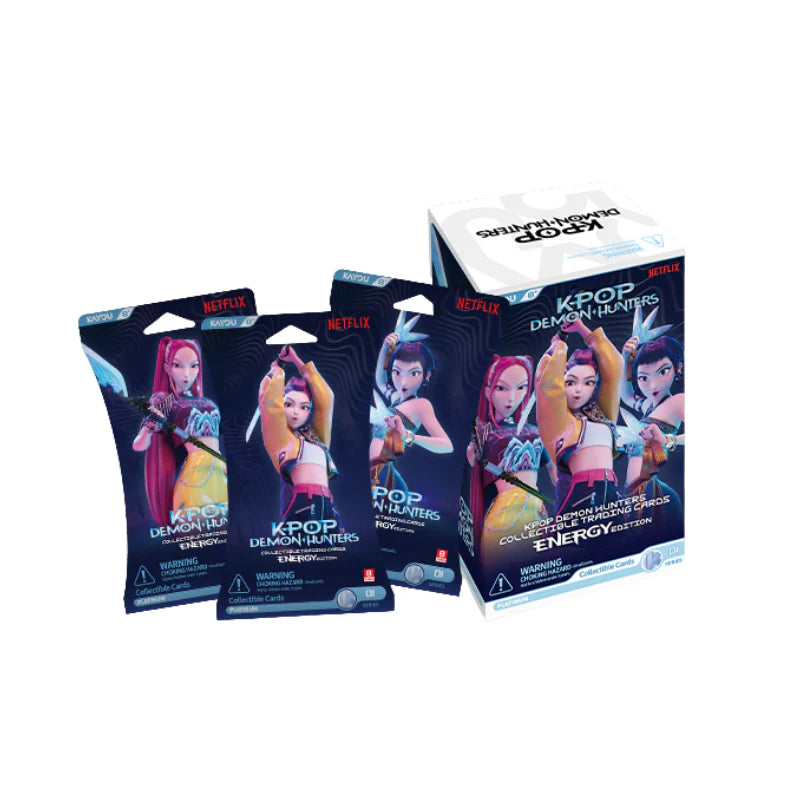KPop Demon Hunters Collectible Trading Cards - Energy Edition Box