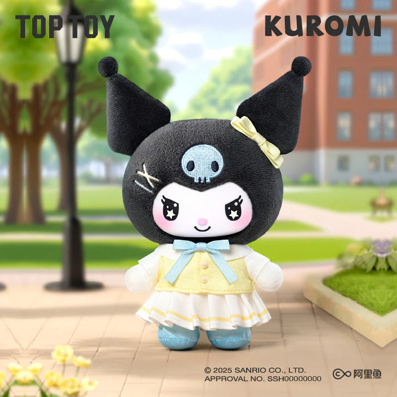 KUROMI School Life Vinyl Plush Keychain Gift Blind Box