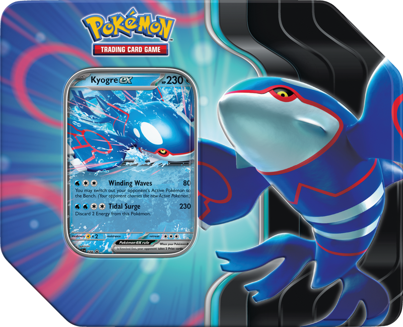 Azure Legends Tin (Kyogre)