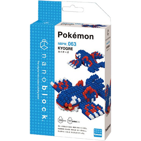 NANOBLOCK POKEMON KYOGRE