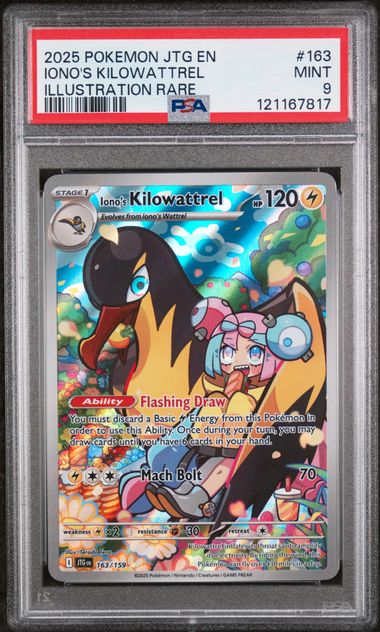 PSA 9 - Journey Together - Iono's Kilowattrel