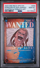 PSA 10 - Pillars of Strength - Donquixote Doflamingo Wanted