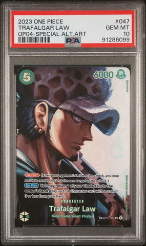 PSA 10 - Kingdoms of Intrigue - Trafalgar Law SP #047
