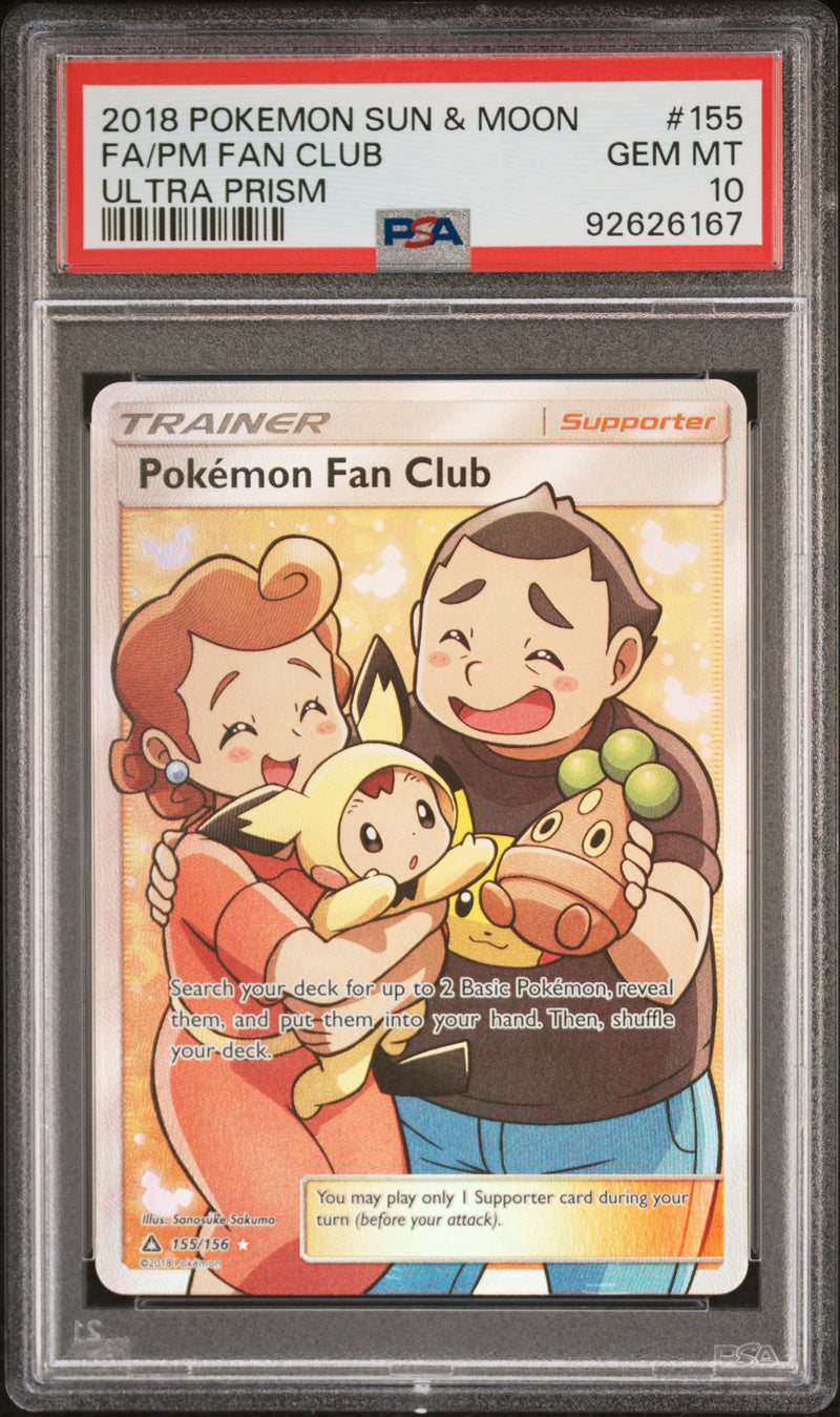 PSA 10 - Ultra Prism - Pokemon Fan Club