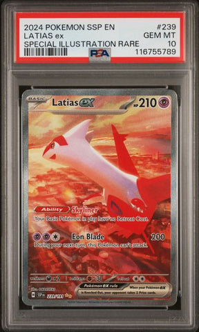PSA 10 - Surging Sparks  -Latias EX #239