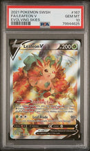 PSA 10 - Evolving Skies - Leafeon V