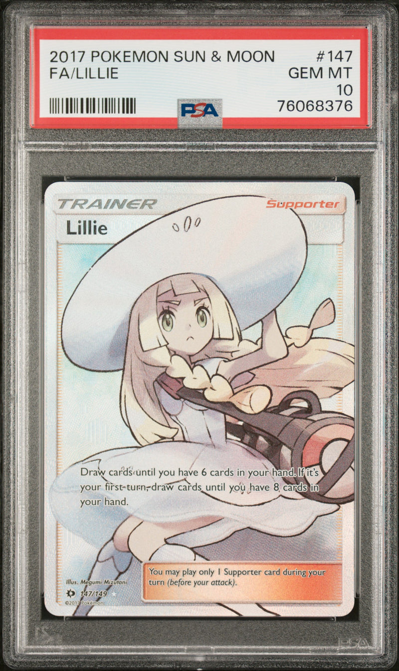 PSA 10 - Sun & Moon Base - Lillie